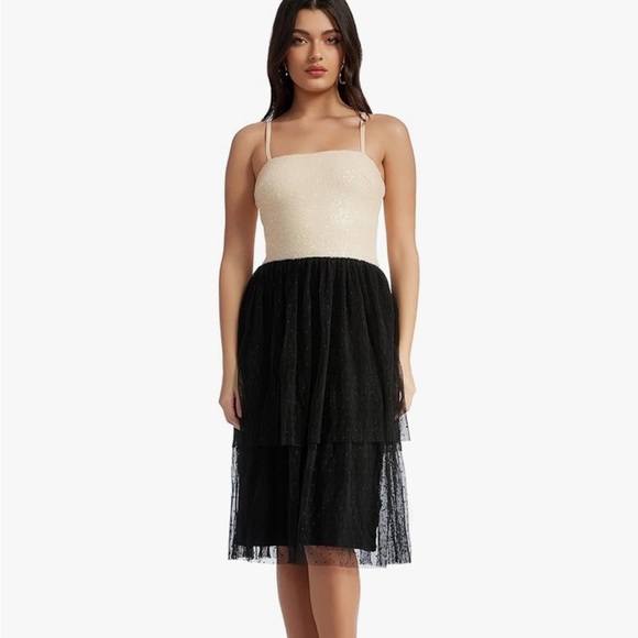 Dress the Population Kady Dress in Merlot NWT Size Medium - Picture 7 of 7